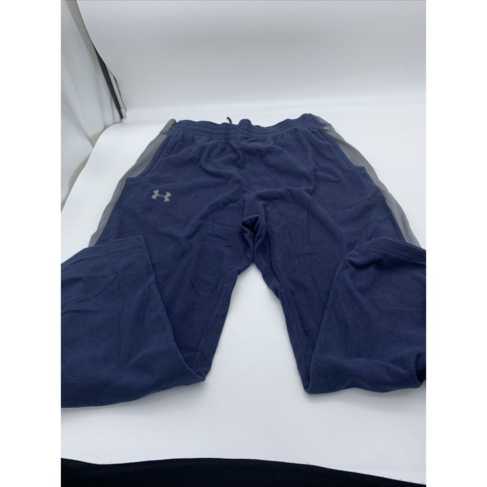 Under Armour Mens Pants Size XL Blie Sweatpants Loose Fit Drawstring Pockets